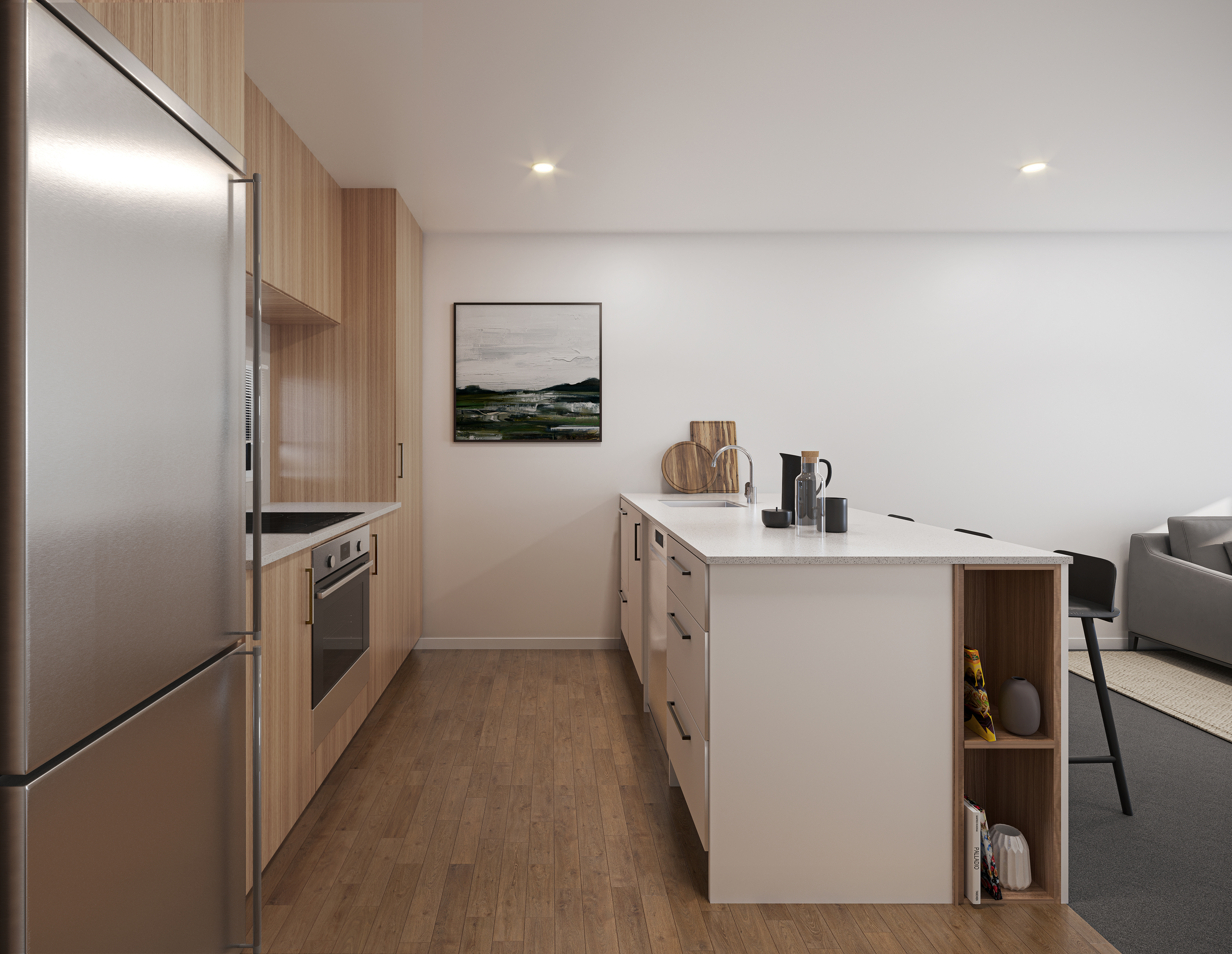 20 Fitzherbert Rd Unit 4 Kitchen